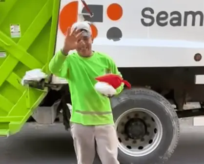 ¡Emotiva fiesta! Niño celebra cumpleaños con trabajadores de Red Ambiental l VIDEO