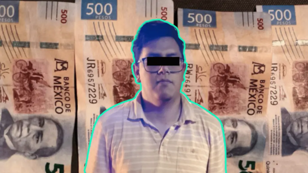 Detienen a hombre en Monterrey por estafa ¿Cómo reconocer billetes falsos?