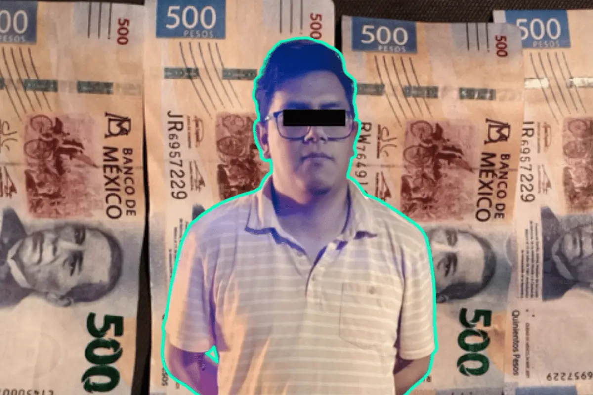 Autoridades detuvieron al sujeto para interrogarlo para saber la procedencia del dinero falso. Foto: Canva.