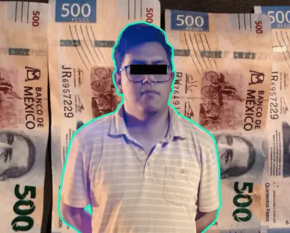 Detienen a hombre en Monterrey por estafa ¿Cómo reconocer billetes falsos?