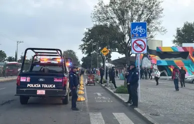 Operativo en Toluca busca frenar la presencia de ambulantes en el centro de la ciudad
