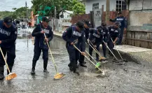 Personal naval brinda apoyo a la población civil en Tampico
