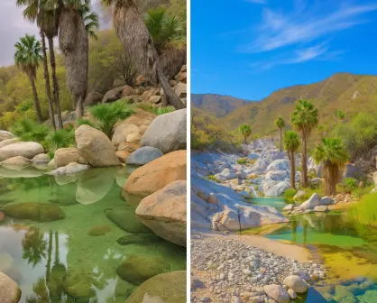 Estos lugares poco conocidos de BCS parecen salidos de una IA por su belleza irreal
