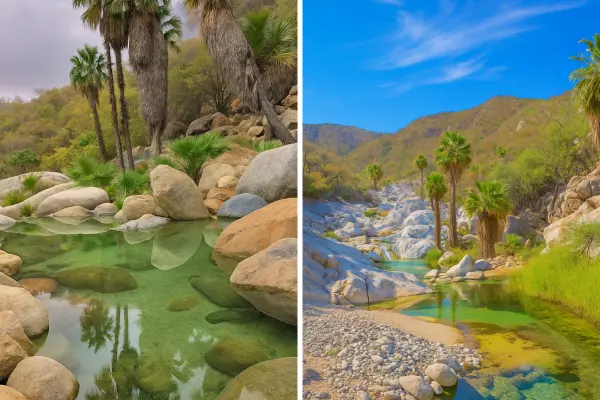 Estos lugares poco conocidos de BCS parecen salidos de una IA por su belleza irreal