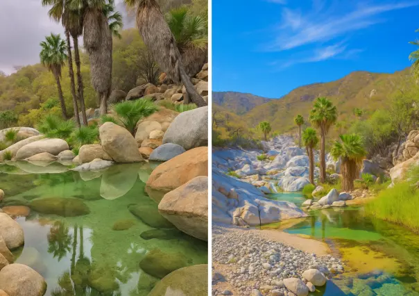 Estos lugares poco conocidos de BCS parecen salidos de una IA por su belleza irreal