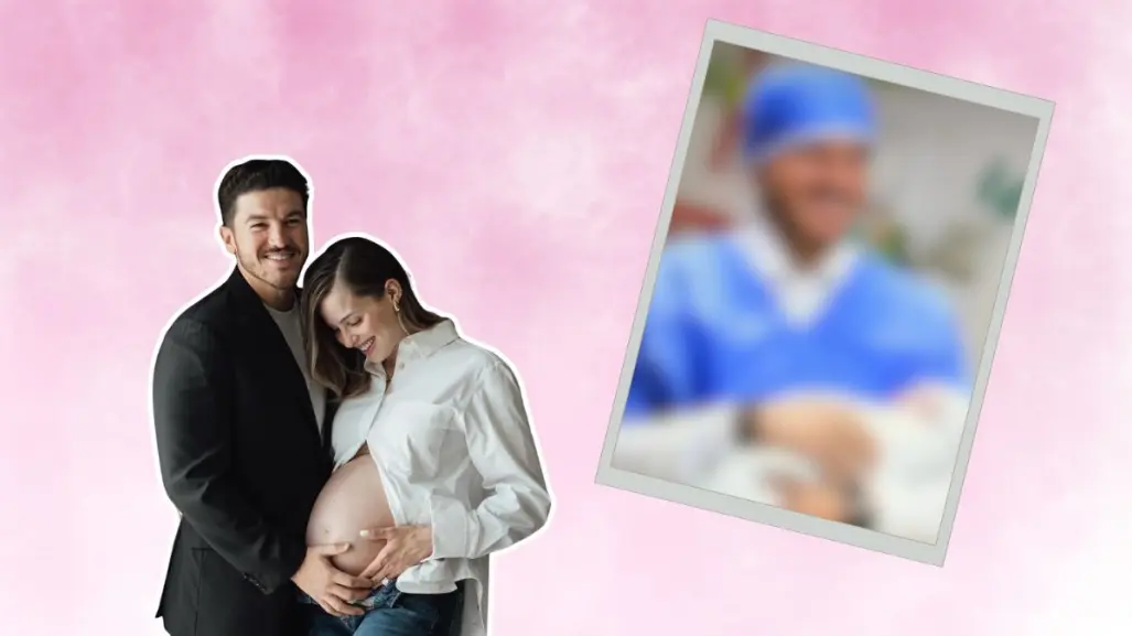Samuel García comparte la primera foto con su hija Isabel