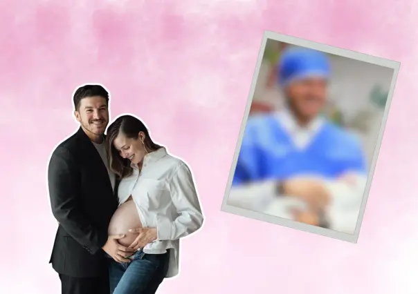 Samuel García comparte la primera foto con su hija Isabel