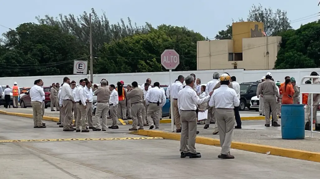 Refinería Francisco Madero realiza simulacro de emergencias químicas