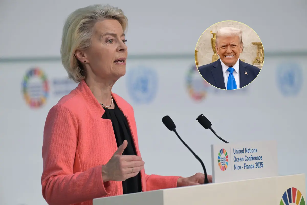 Créditos: X (@vonderleyen), X (@POTUS).