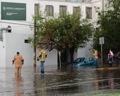 Fuertes lluvias causan caos en Durango este 12 de julio
