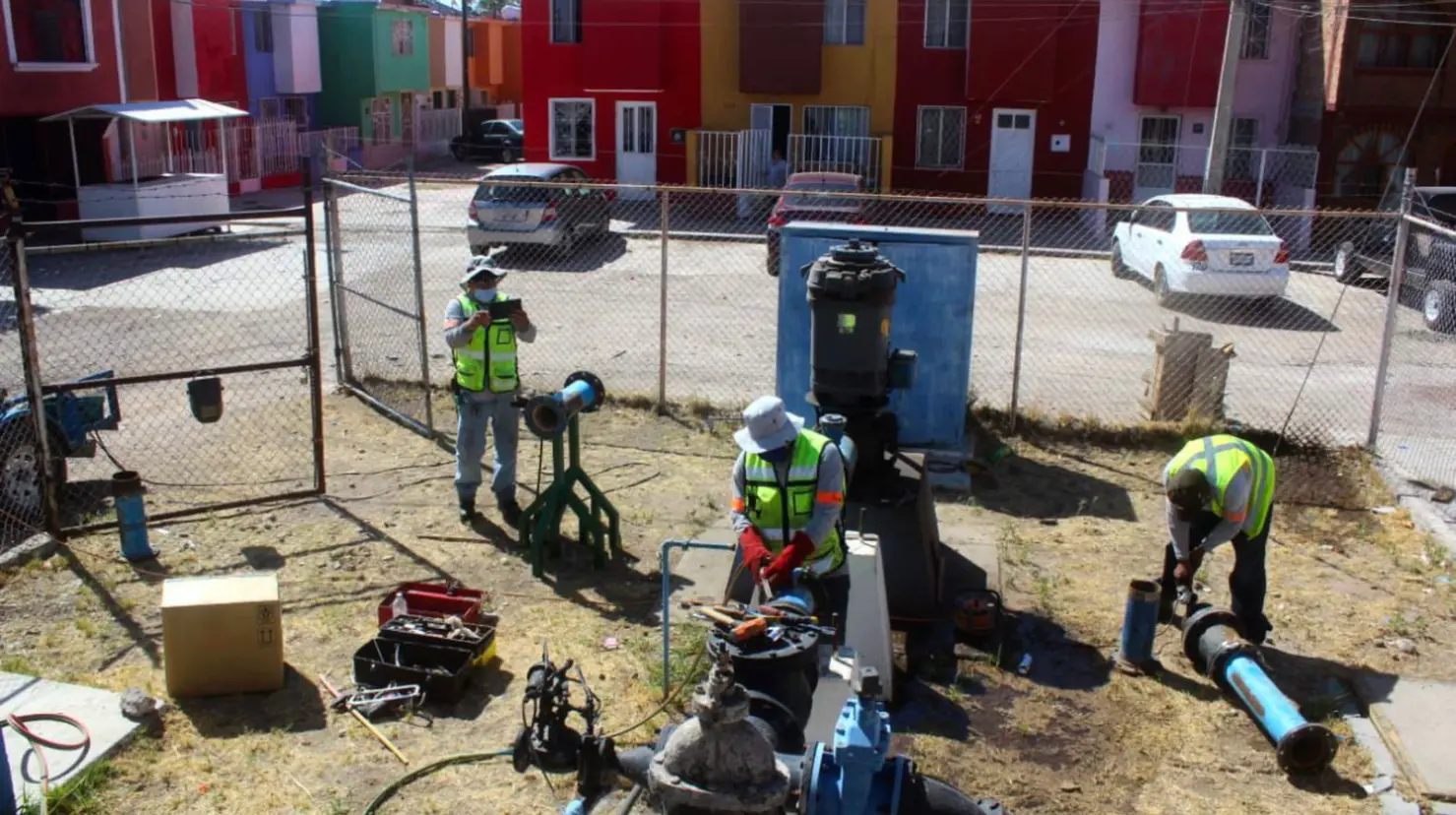 Foto: Jesús Carrillo | Los diferentes apagones que se registran en la ciudad dañan la infraestructura hidráulica.