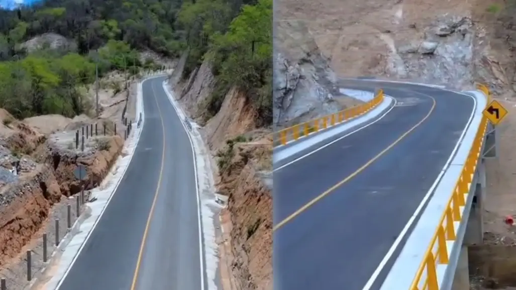 El único túnel de la carretera que reduce 10 horas el camino entre las sierras de Durango y Sinaloa