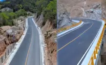 El único túnel de la carretera que reduce 10 horas el camino entre las sierras de Durango y Sinaloa