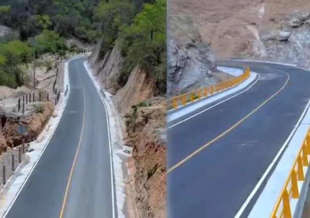El único túnel de la carretera que reduce 10 horas el camino entre las sierras de Durango y Sinaloa