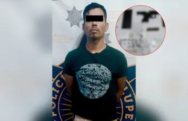 Detienen a hombre en Guadalupe por portar arma de fuego de manera ilegal