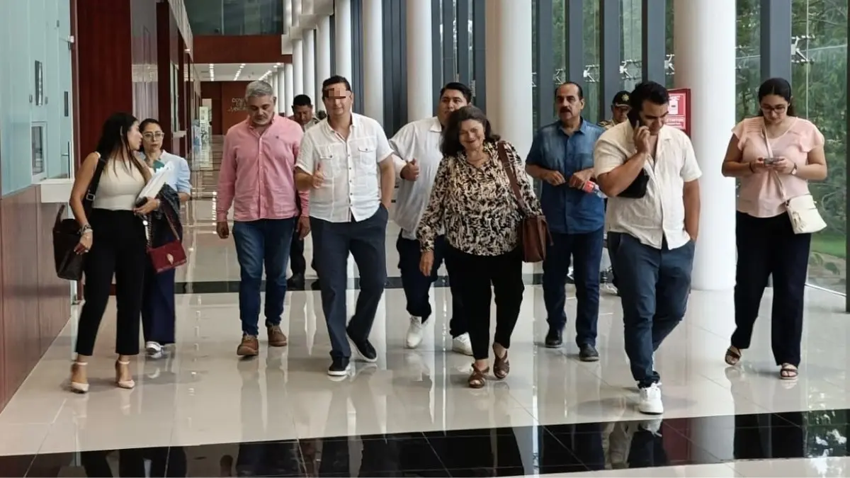 La audiencia para seguir el proceso de Rafael Echazarreta se reanudará el lunes 14 de julio Foto: PRI Yucatán
