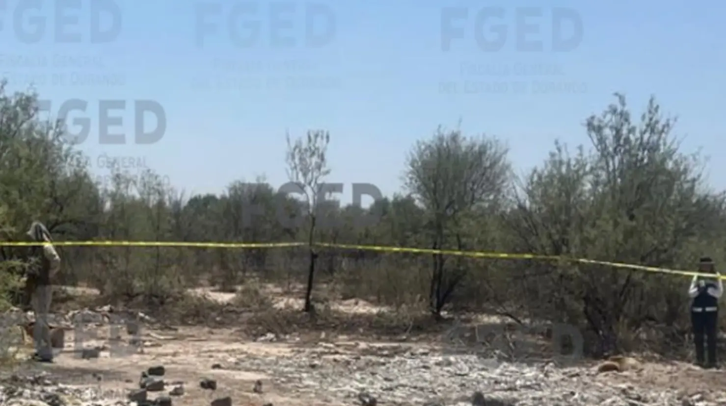 Foto: Facebook/ Fiscalía General del Estado de Durango |  La Fiscalía General del Estado de Durango aclara la situación sobre el hallazgo de restos óseos.