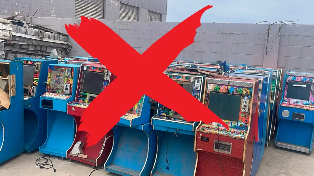 Tijuana destruye 98 máquinas tragamonedas ilegales en operativo sorpresa