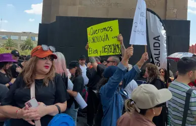 Marchan en CDMX contra el uso no regulado de la Inteligencia Artificial
