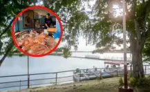 Este mercadito de Tamaulipas se encuentra ubicado frente a un parque con hermosa laguna