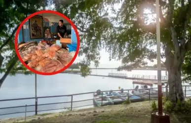Este mercadito de Tamaulipas se encuentra ubicado frente a un parque con hermosa laguna