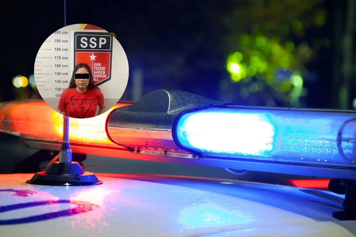 Elementos de la Policía de San Pedro realizaron la detención de una mujer que contaba con una orden de aprehensión. Foto: CANVA / Policía de San Pedro