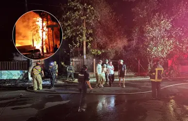 Rescatan a adulto mayor que dormía sin saberlo durante incendio en La Paz