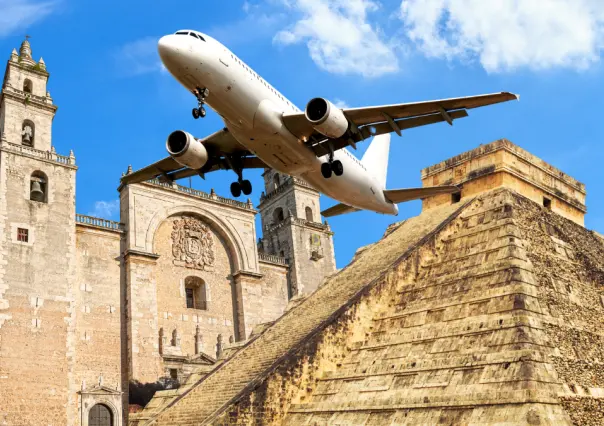 Estos son los vuelos directos desde Yucatán a otros destinos de México