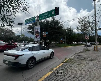 El semáforo de Durango al que pocos conductores respetan su luz roja 