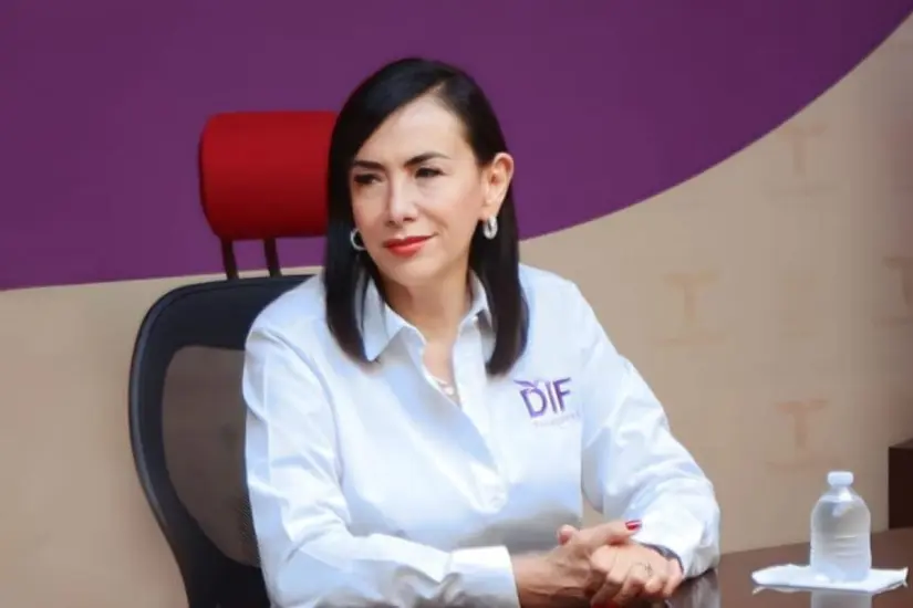 Patricia Lara Ayala, directora general del Sistema DIF Tamaulipas | Foto: gobierno de Tamaulipas