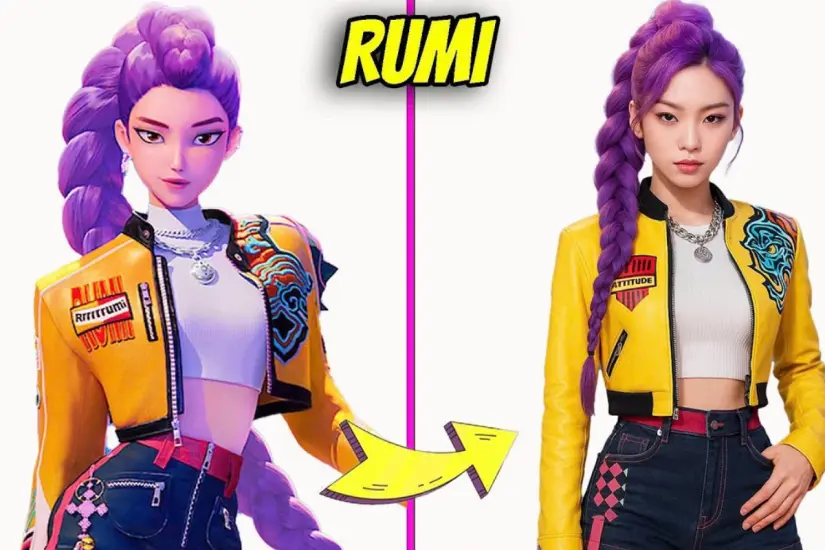 La reciente creación de Rumi por Inteligencia Artificial ha desatado una ola de entusiasmo entre los aficionados al K-Pop y anime. Foto: Canva
