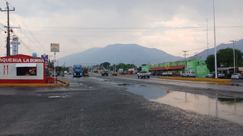 Sector afectado en Arteaga por las recientes lluvias / Foto: Marco Juárez 
