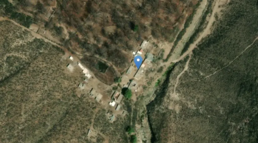 Imagen satelital del El Realito / Foto: Pueblos de América 