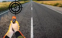 La carretera de Durango que te lleva a un histórico campo de tiro, usado por policías y militares