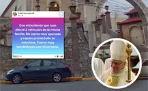 Obispo Raúl Vera protagoniza choque en Saltillo y ¿se da a la fuga? 