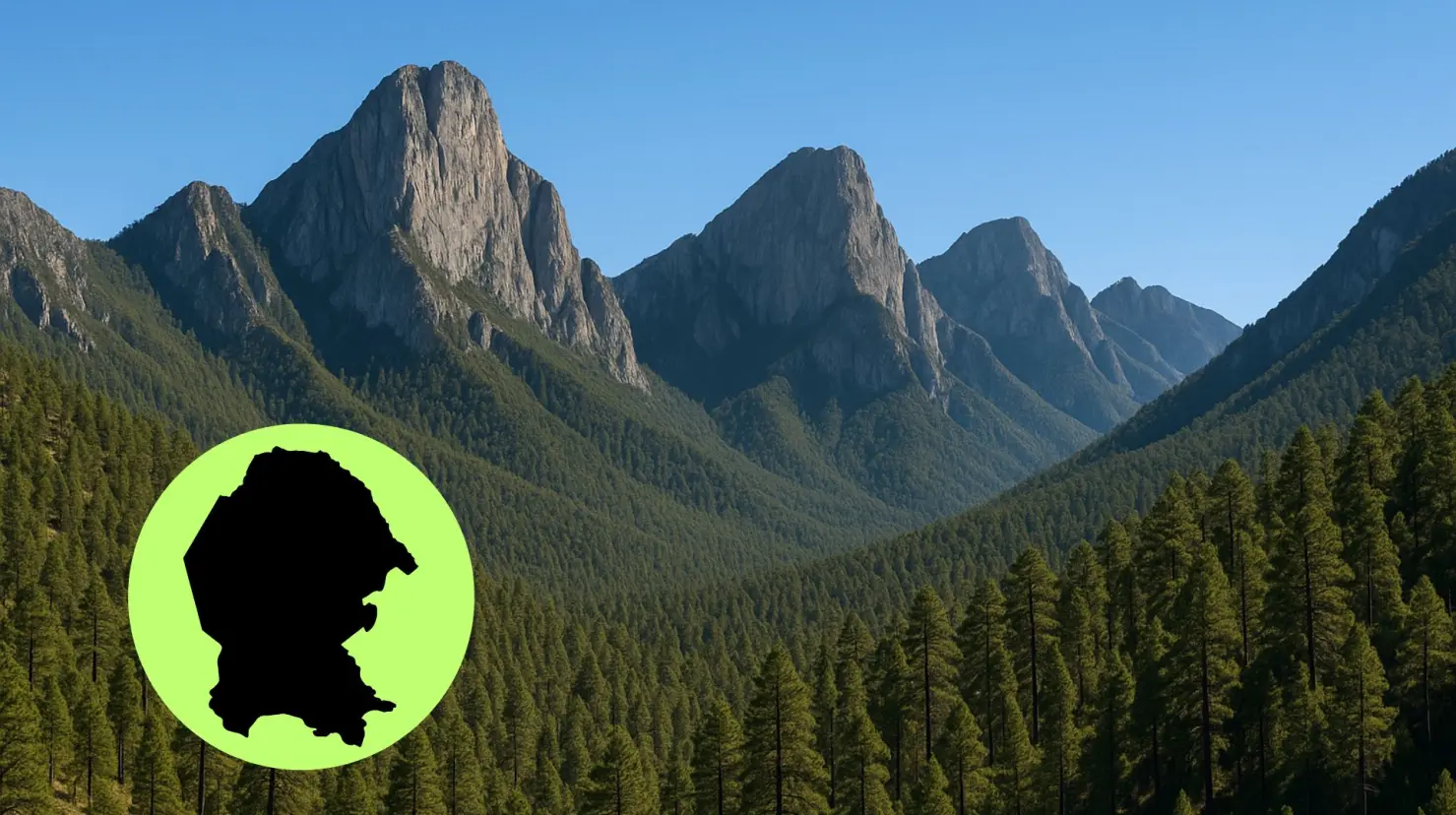 Imagen ilustrativa de la Sierra Madre Oriental y sus montañas en Coahuila. (Fotografía: Grok | Canva)
