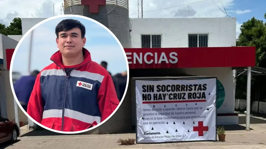 Cruz Roja suspende actividades en Altata, Sinaloa, tras asesinato de paramédico Obed Jair
