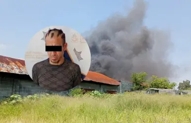 Policía de Guadalupe detiene a hombre por provocar incendio en Camino Real