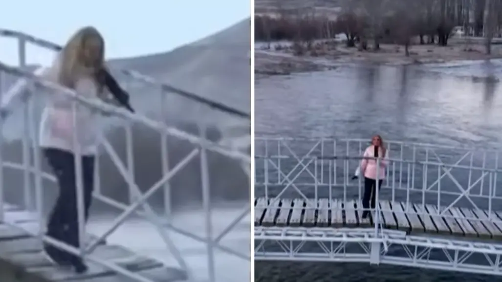 VIDEO | El bochornoso momento que vivió reportera de Argentina durante enlace en vivo