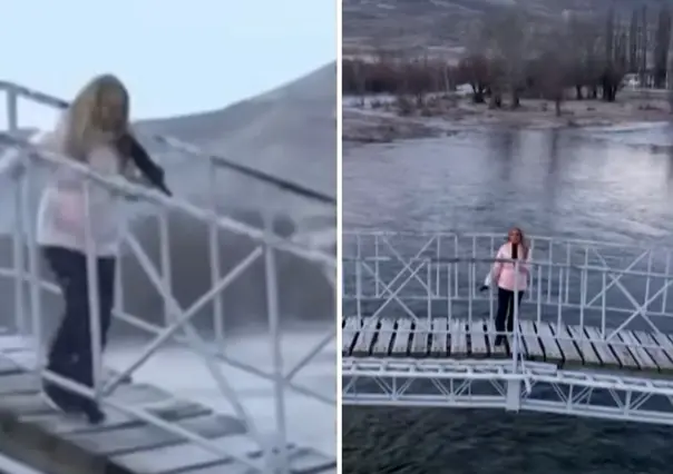 VIDEO | El bochornoso momento que vivió reportera de Argentina durante enlace en vivo