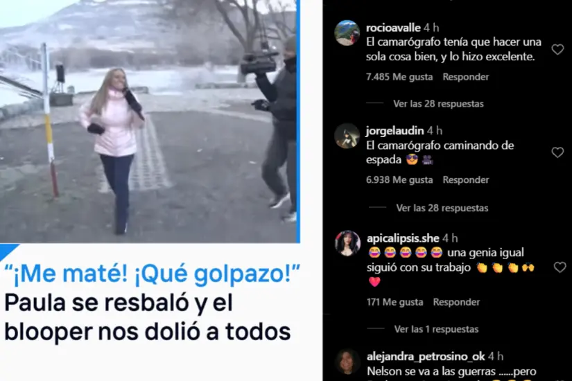 Un accidente inesperado ocurrió en vivo cuando una reportera se dio un fuerte golpe y no pudo levantarse. Foto: Canva