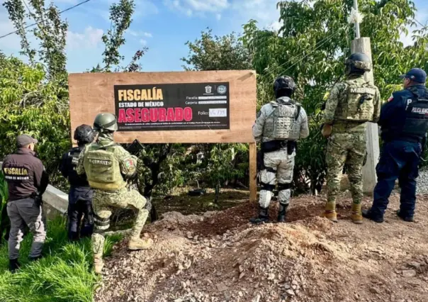 Operación Restitución en Edomex: aseguran 55 inmuebles, uno era oficina de sindicato criminal
