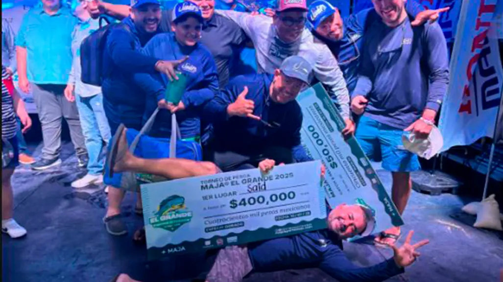 Realizan con éxito el torneo de pesca Maja El Grande, ¿quiénes ganaron el millonario premio?