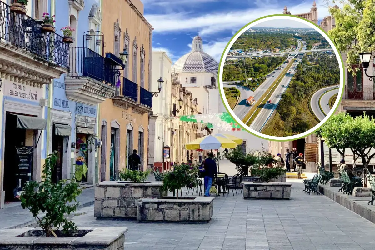 Jerez Zacatecas y autopista 57. Foto: @Instagram/Jerez de García Salinas, Zacatecas | Canva