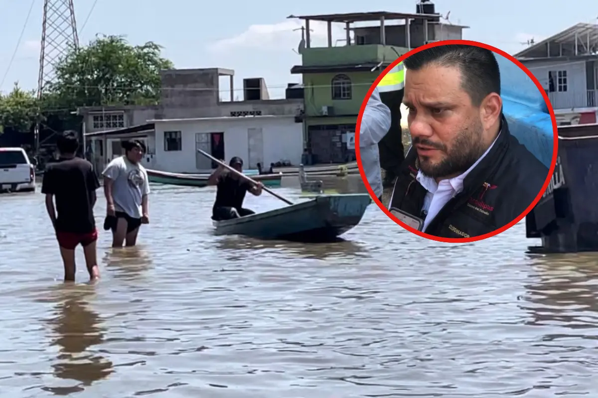 La creciente del río Tamesí daño pertenencias en los hogares de la colonia Moscú | Foto: Axel Hassel