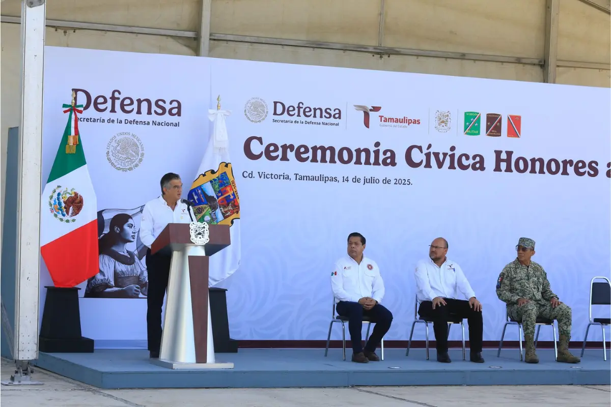 Américo Villarreal Anaya, gobernador de Tamaulipas. Foto: Carlos García