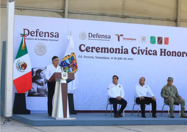 Américo Villarreal destaca avances en seguridad en Tamaulipas