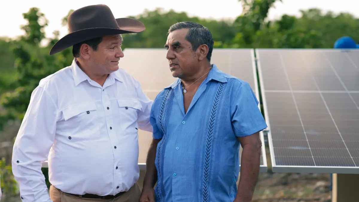 La inversión para el sector agrícola en Temozón fue de 12 millones de pesos Foto: Gobierno de Yucatán