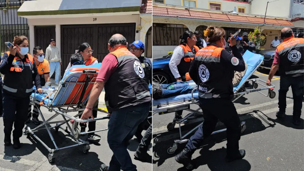 Hombres quedan inconscientes al pintar cisterna en Azcapotzalco; bomberos los salvan