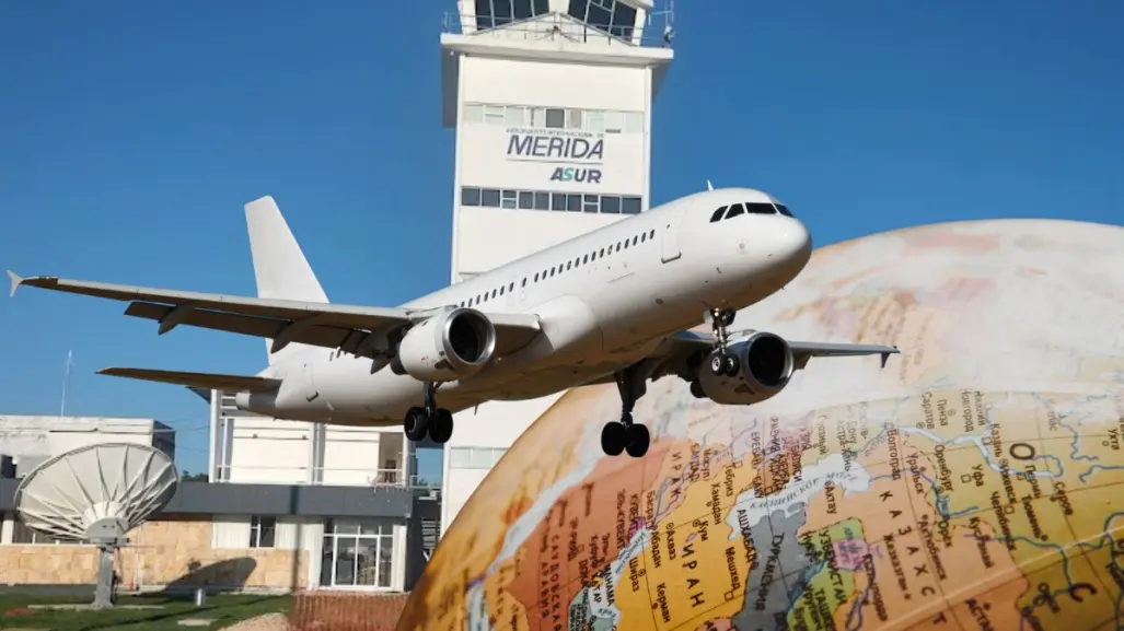 ¿Cuáles son los vuelos directos desde Yucatán a otros países?